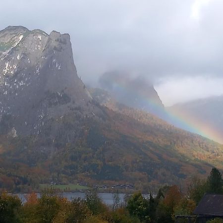 S'Rastl Direkt Mit Bergpanorama Grundlsee Exterior foto