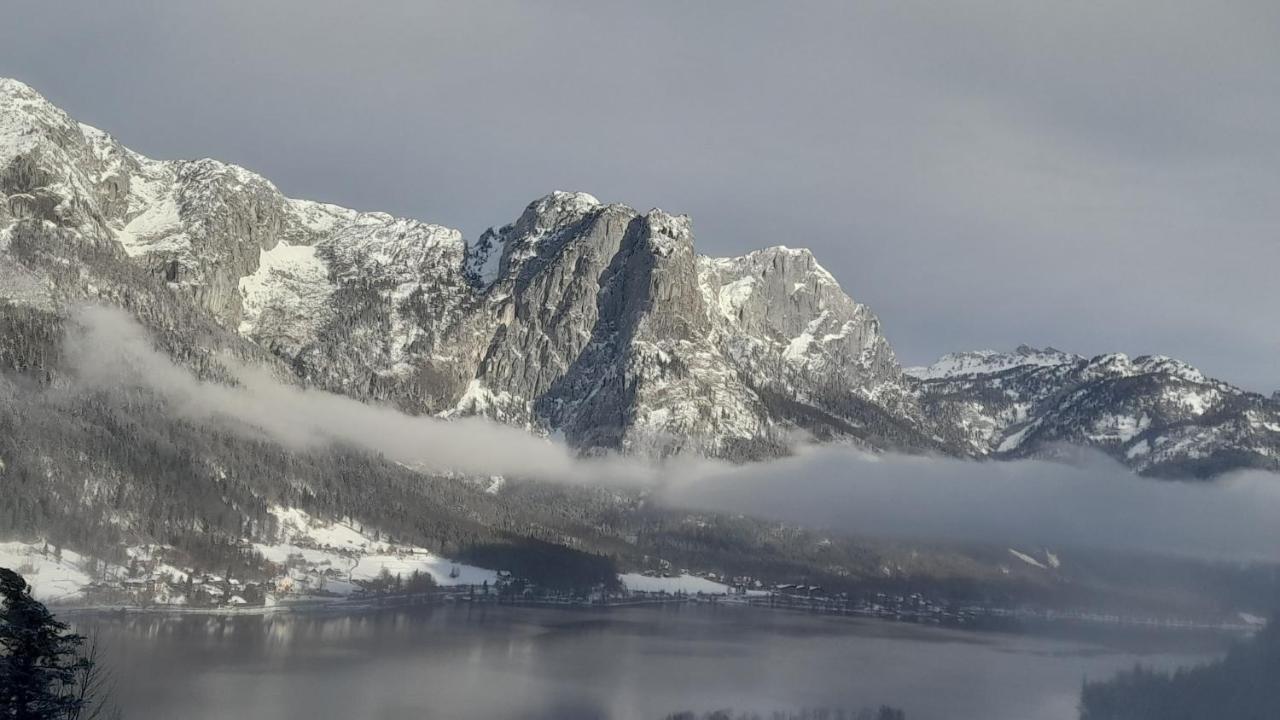 S'Rastl Direkt Mit Bergpanorama Grundlsee Exterior foto