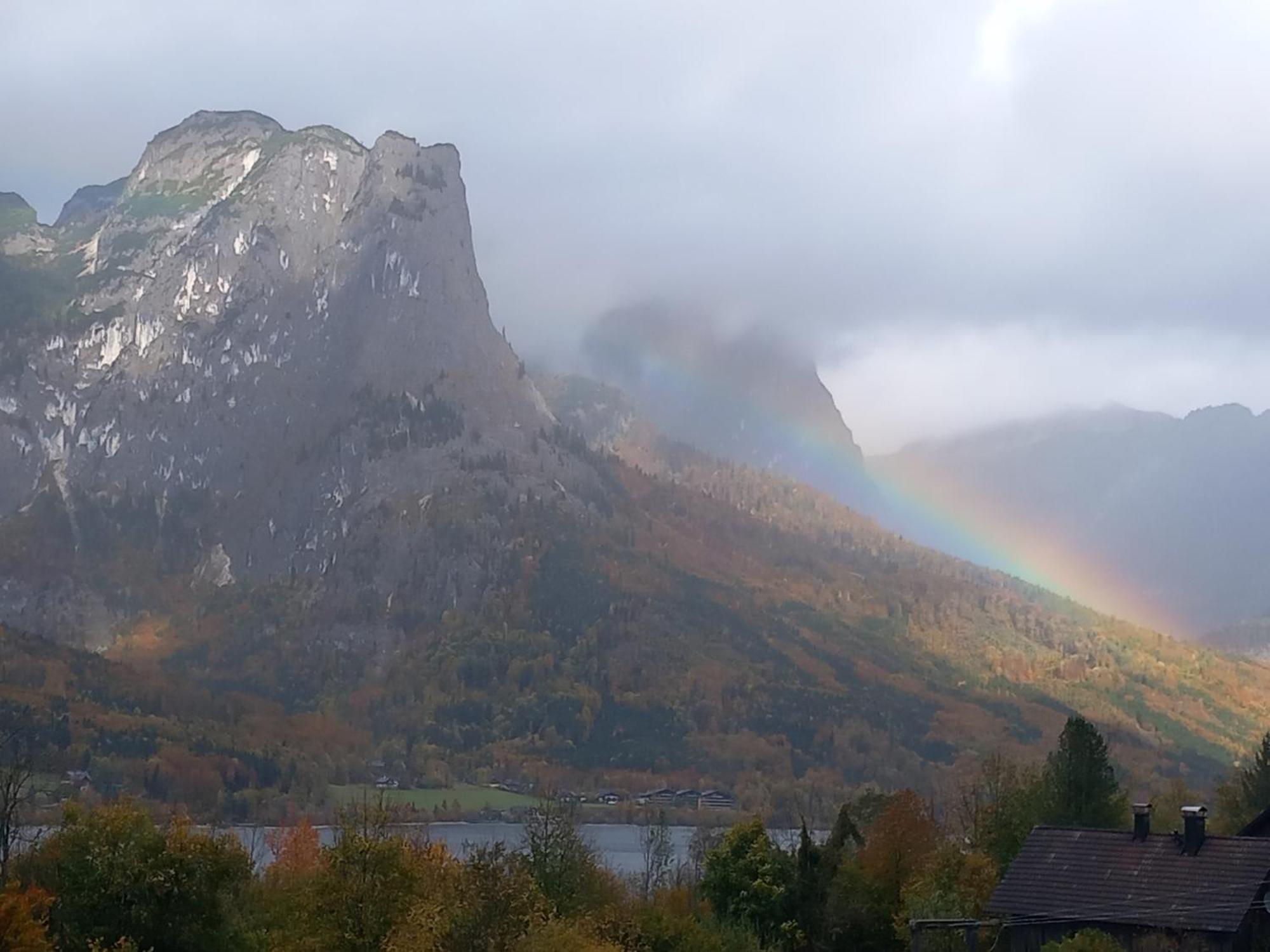 S'Rastl Direkt Mit Bergpanorama Grundlsee Exterior foto
