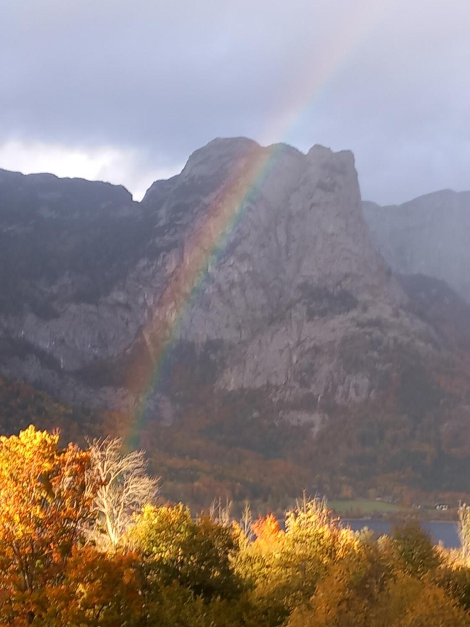 S'Rastl Direkt Mit Bergpanorama Grundlsee Exterior foto