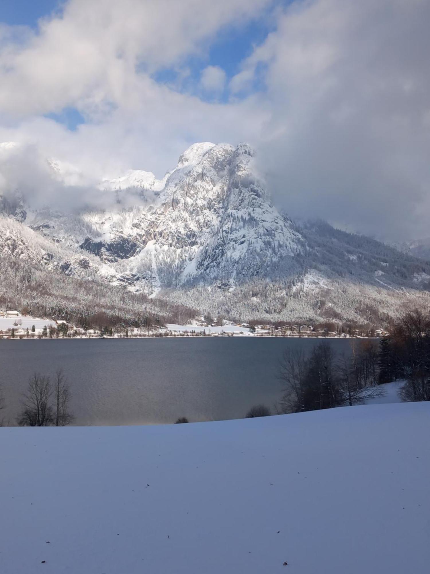 S'Rastl Direkt Mit Bergpanorama Grundlsee Exterior foto